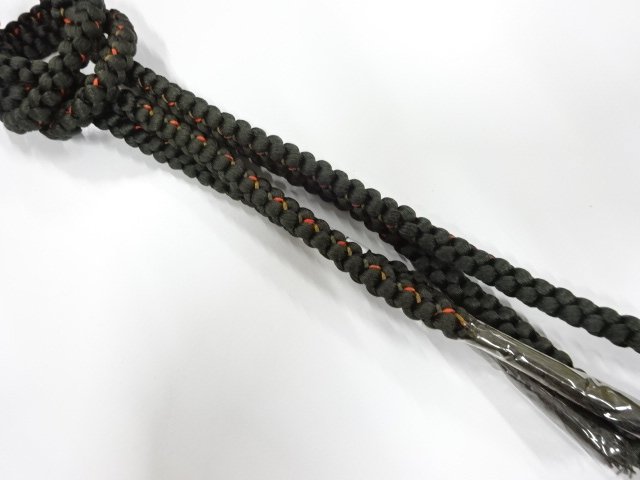 未使用品　正絹　手組帯締め